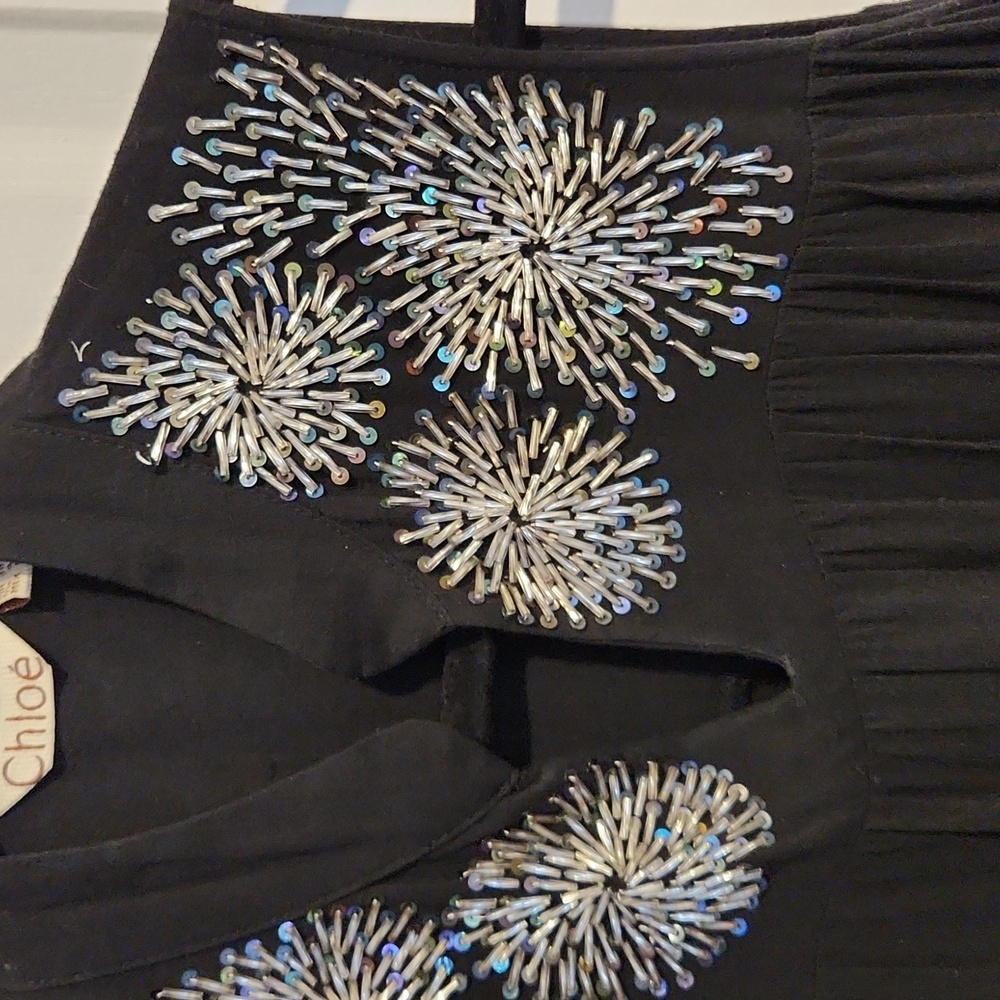 Chloe dress with beads - Picture 5 of 6